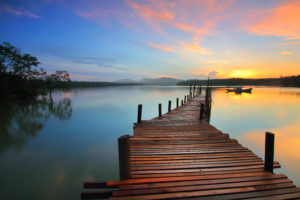 boardwalk into the water - holistic family care